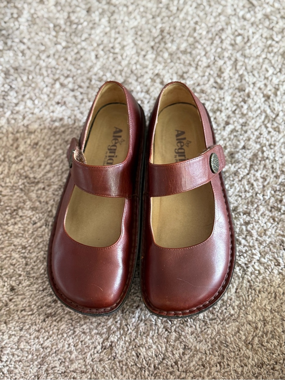 Alegria Women's Mary Jane Shoes in Brown